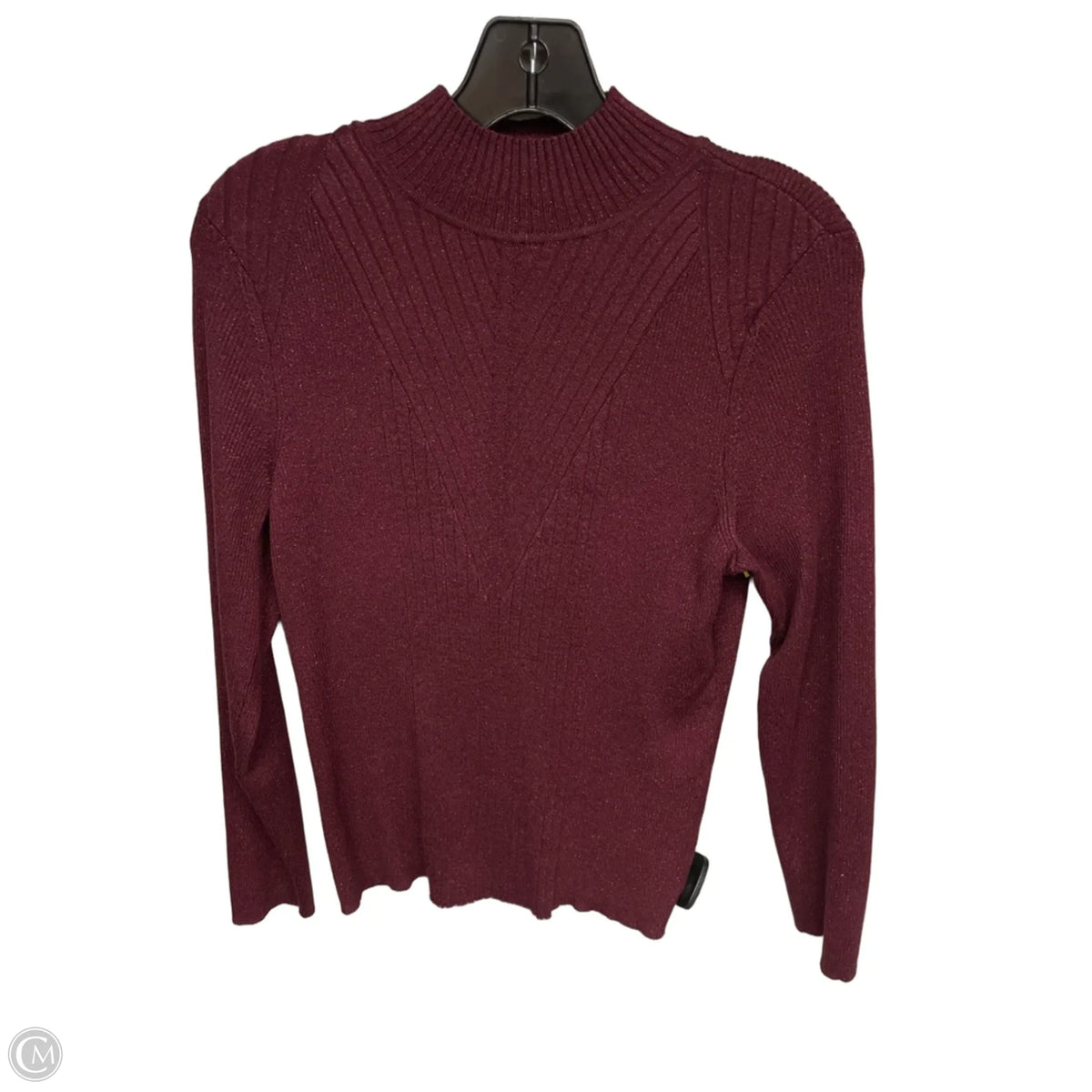 Sweater By Inc In Maroon, Size: Xl