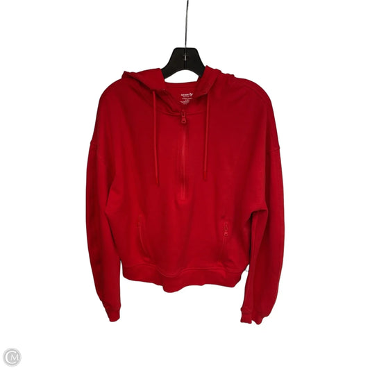 Athletic Sweatshirt Hoodie By Old Navy In Red, Size: M