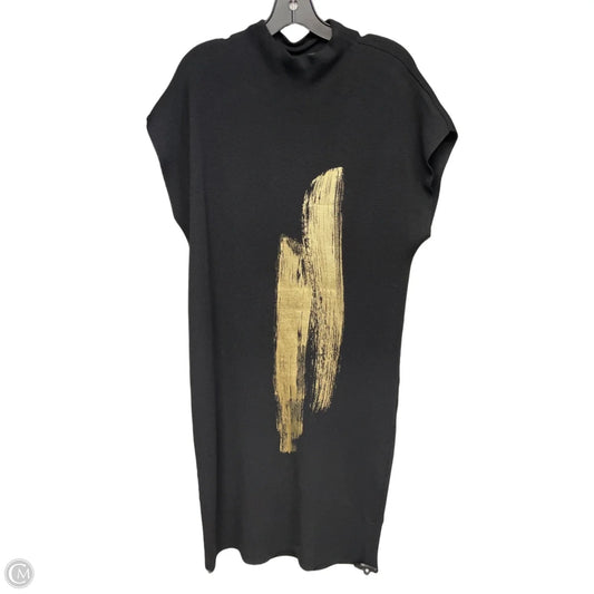Dress Sweater By Donna Karan In Black, Size: L