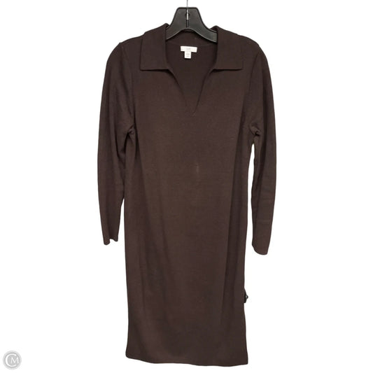 Dress Casual Maxi By J. Jill In Brown, Size: Sp