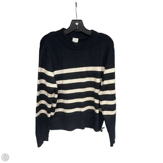 Sweater By A New Day In Black & Cream, Size: M