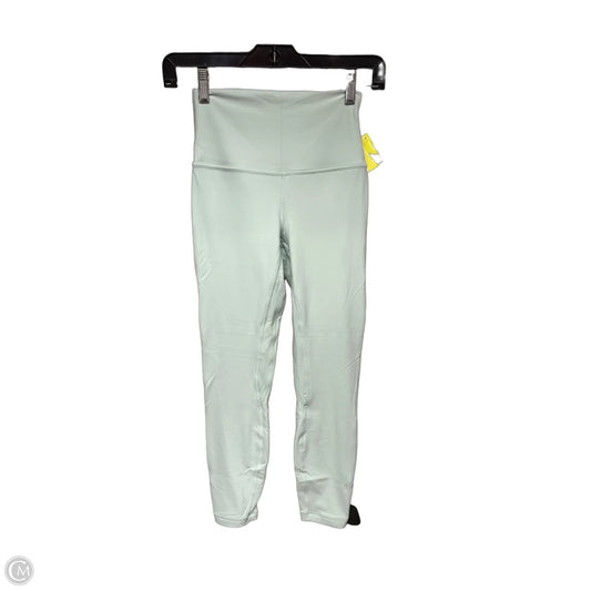 Athletic Leggings By Lululemon In Green, Size: 4