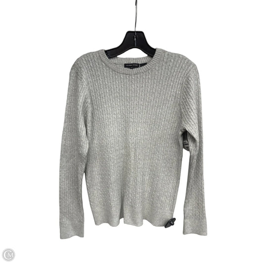 Sweater By Jeanne Pierre In Grey, Size: M