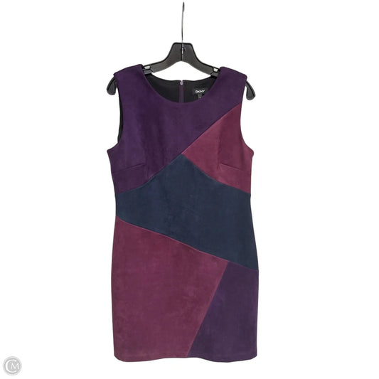 Dress Party Short By Dkny In Purple, Size: 12