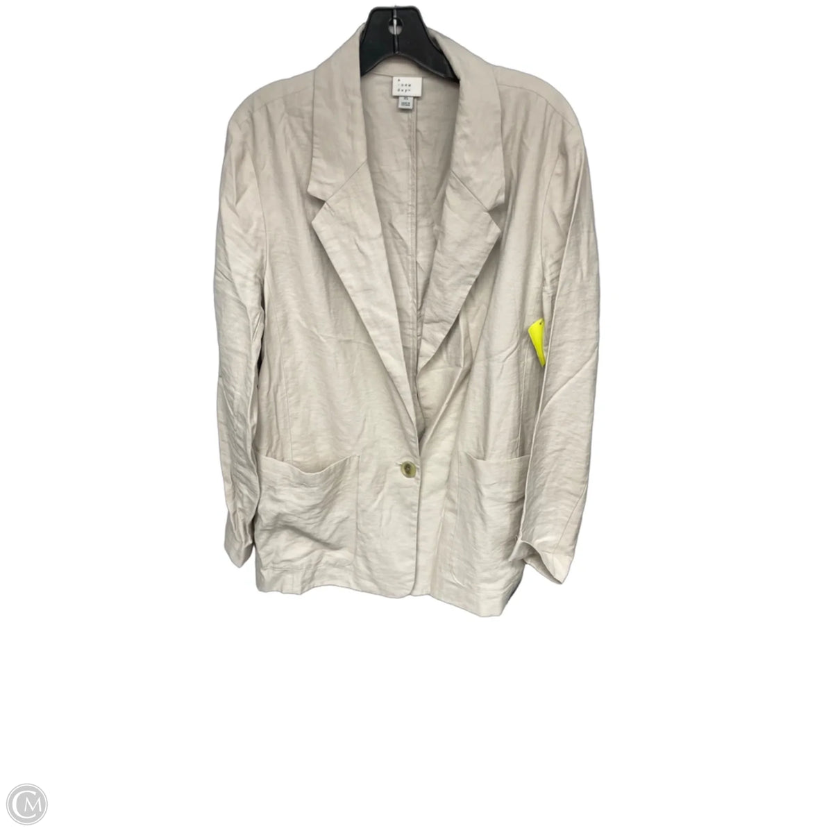 Blazer By A New Day In Beige, Size: Xl