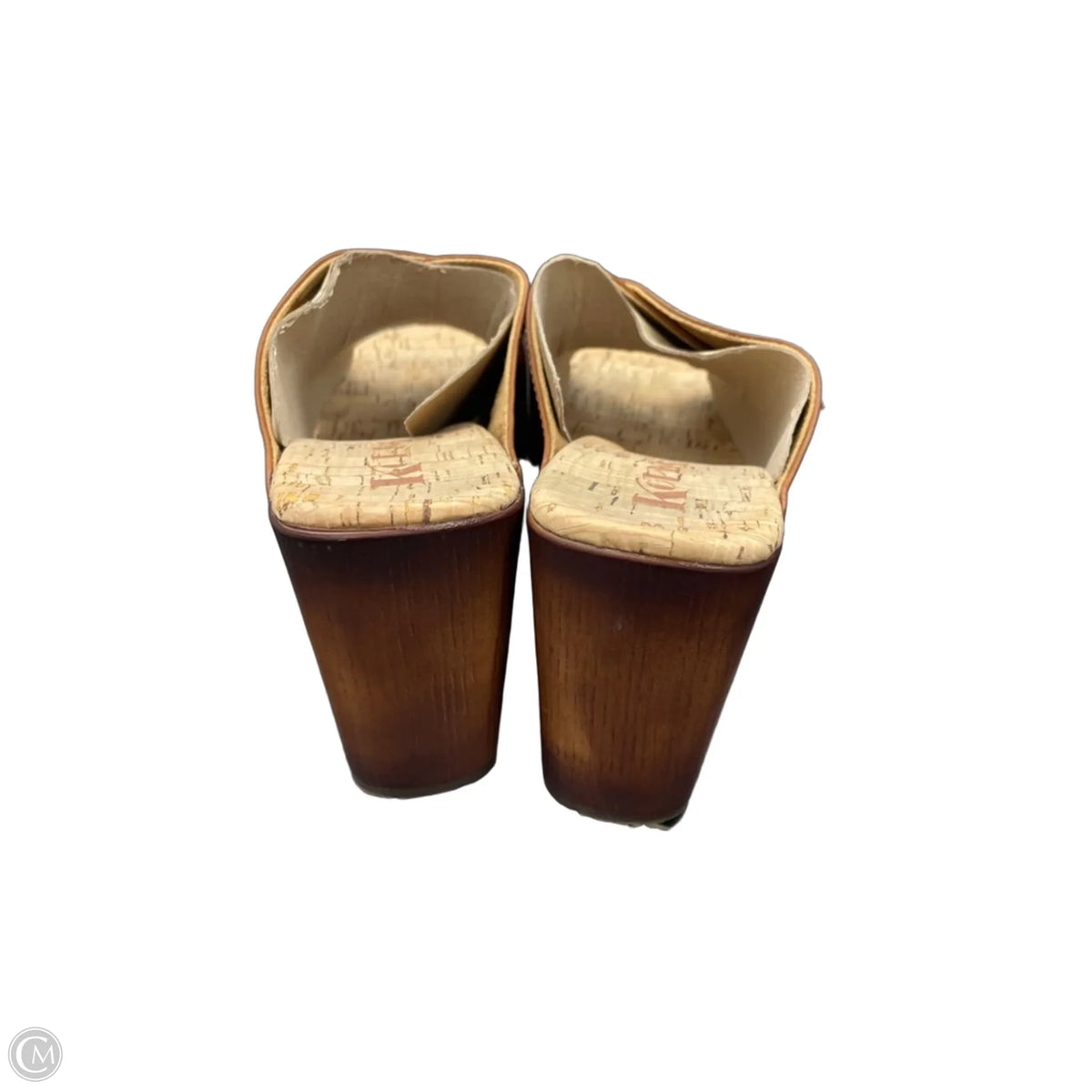 Shoes Heels Block By Kork Ease In Brown, Size: 8