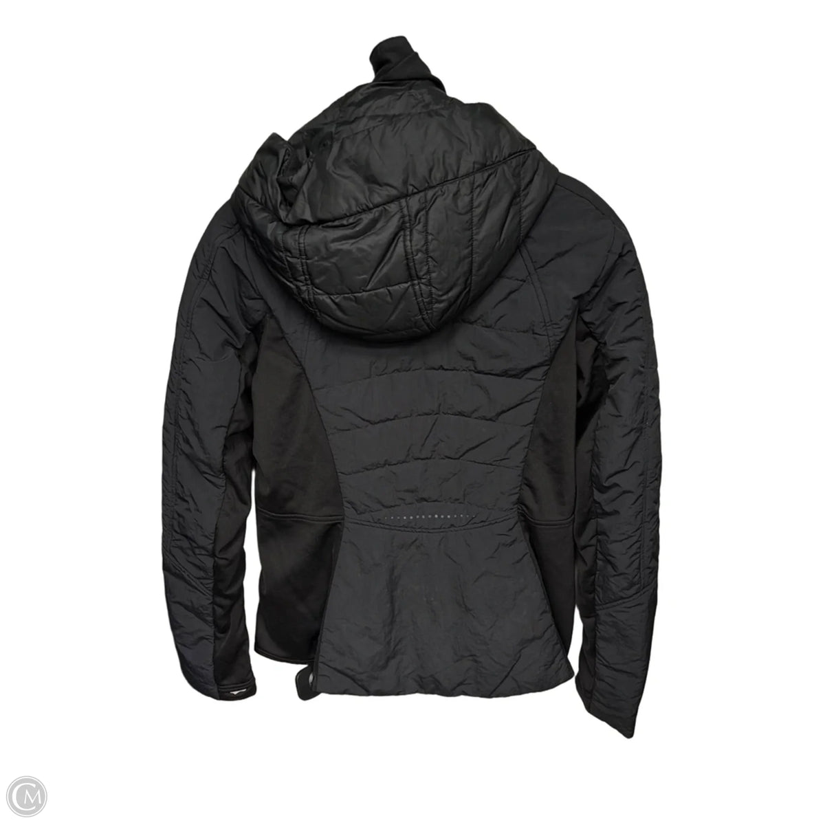 Athletic Jacket By Lululemon In Black, Size: 8