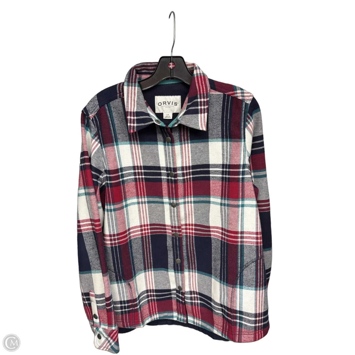 Jacket Other By Orvis In Plaid Pattern, Size: L