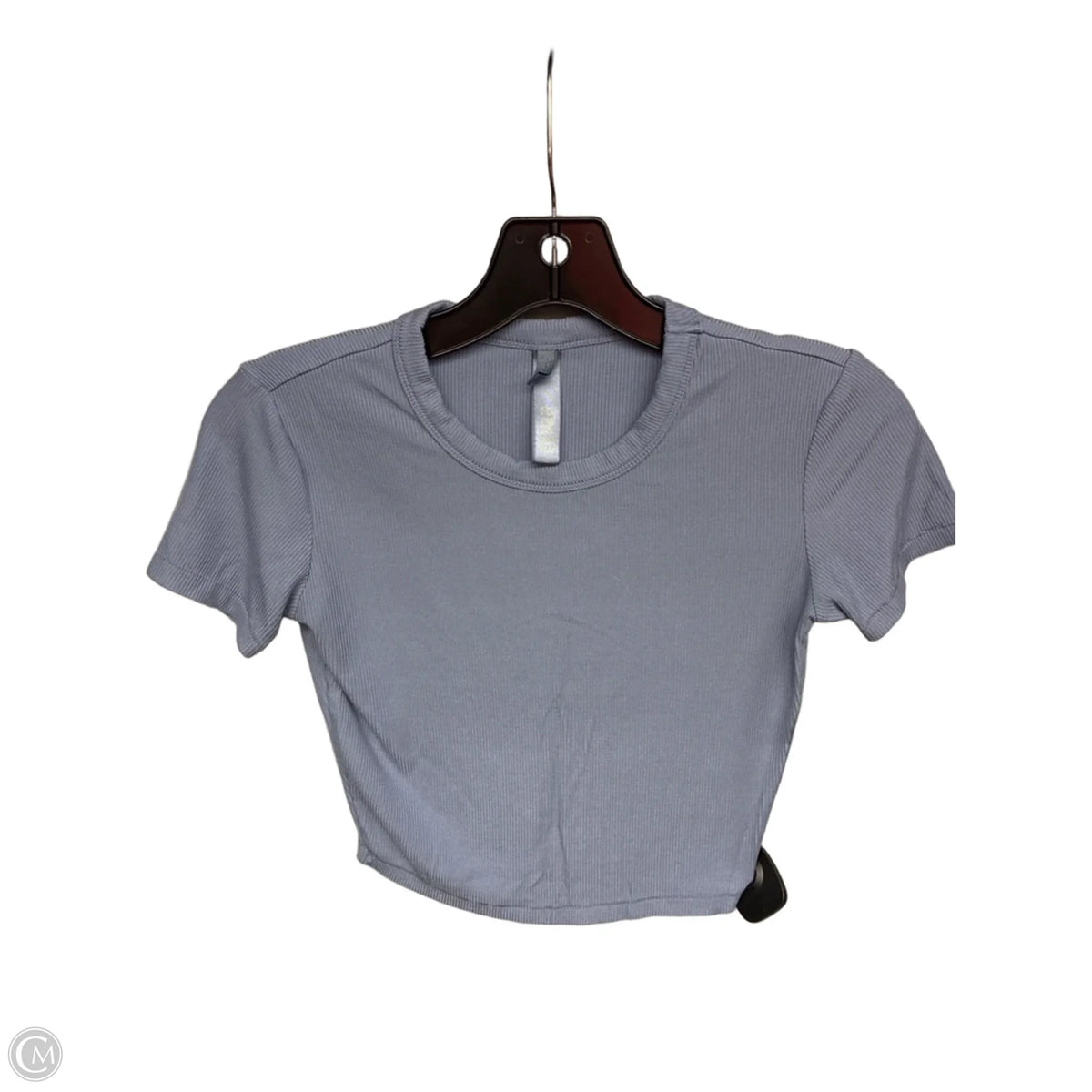 Top Short Sleeve Basic By Skims In Blue, Size: S