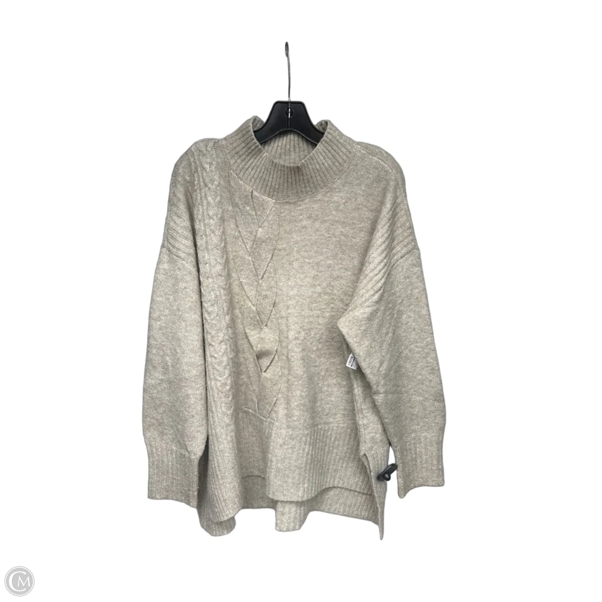 Sweater By Simply Vera In Beige, Size: Xl