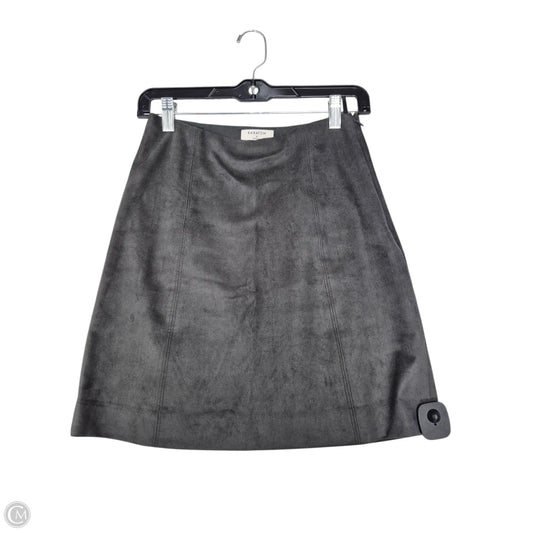 Skirt Mini & Short By Babaton In Grey, Size: 2