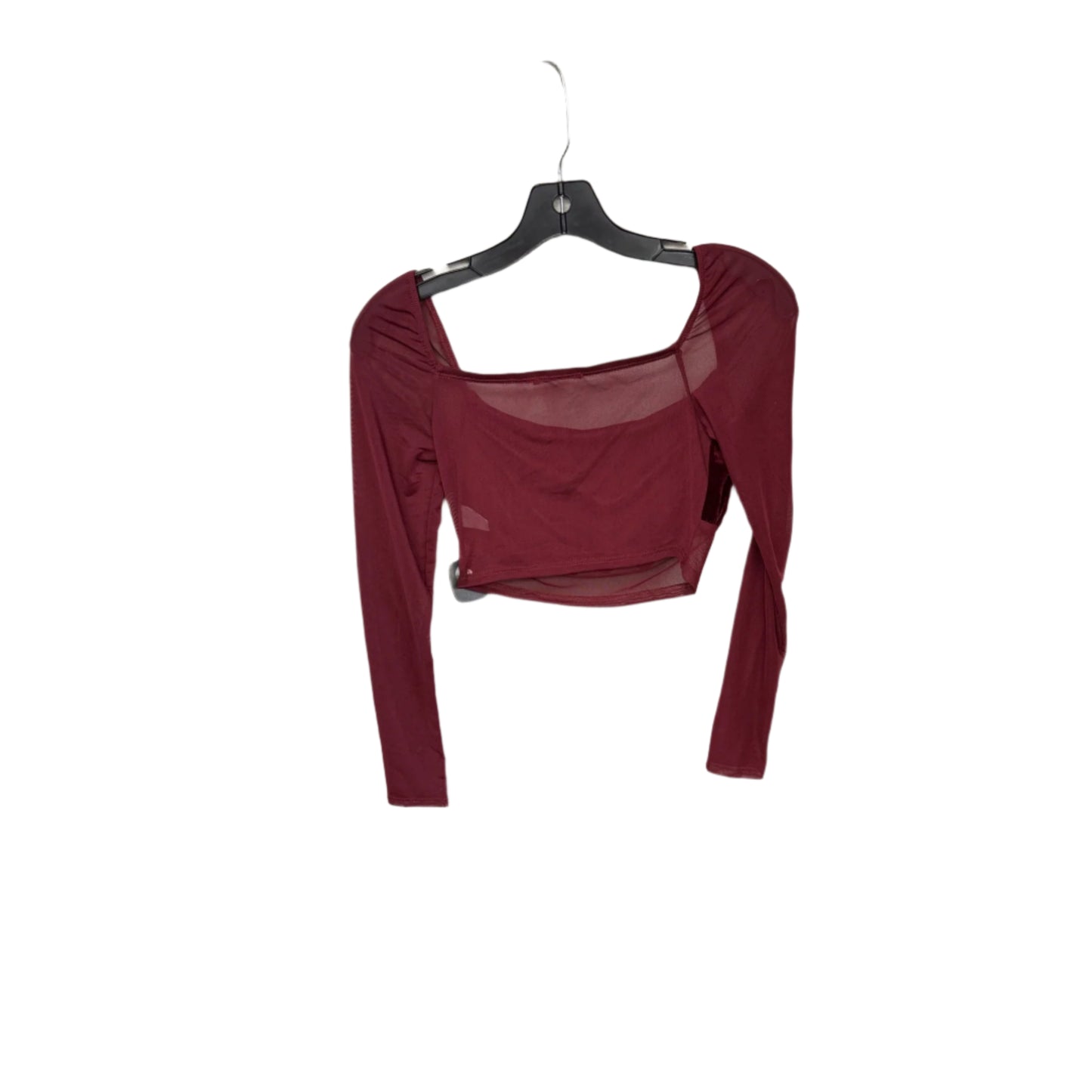 Skirt Set 2pc By Fashion Nova In Maroon, Size: S