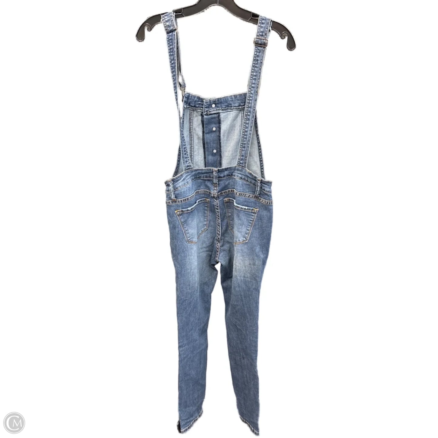 Overalls By Clothes Mentor In Blue Denim, Size: S