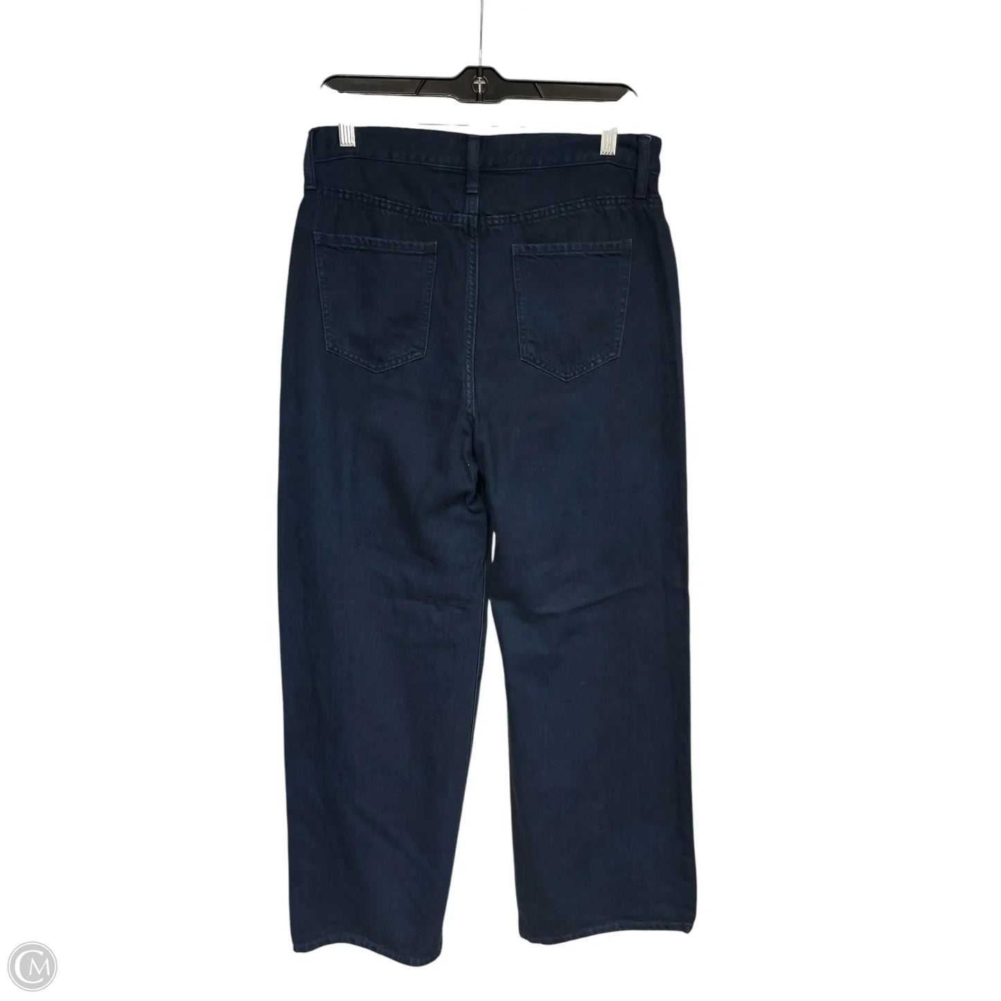 Jeans Wide Leg By Banana Republic In Blue Denim, Size: 6