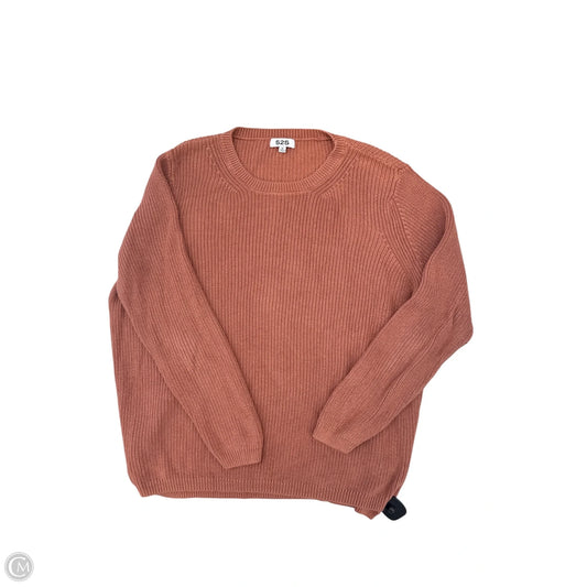 Sweater By 525 In Orange, Size: Xl