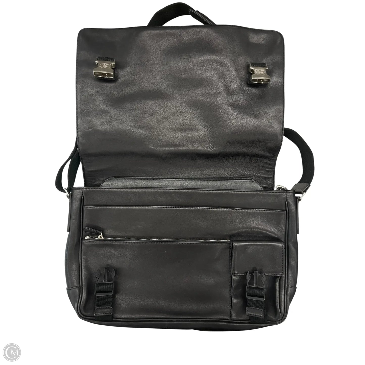 Laptop Bag Designer By Coach, Size: Large