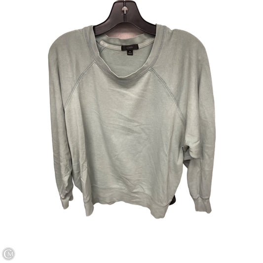 Top Long Sleeve By J. Crew In Green, Size: M
