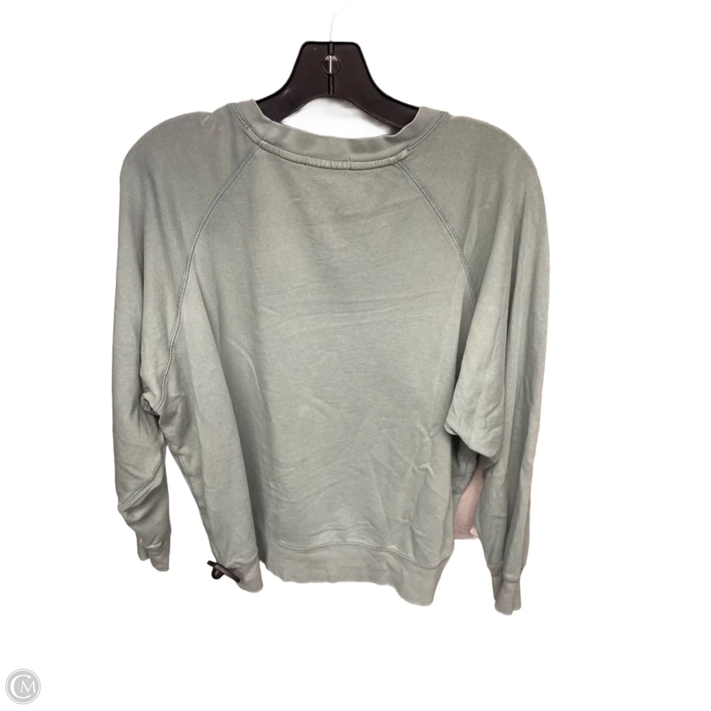 Top Long Sleeve By J. Crew In Green, Size: M