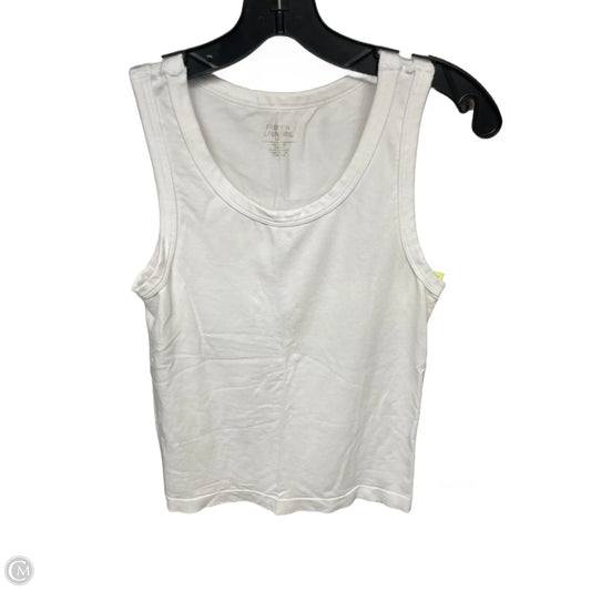 Top Sleeveless By French Laundry In White, Size: L