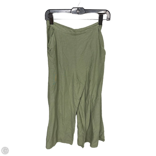 Pants Cropped By Clothes Mentor In Green, Size: S