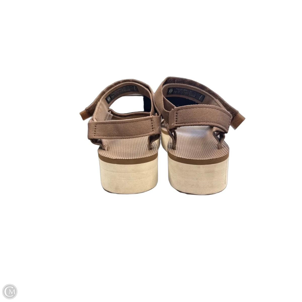 Sandals Flats By Teva In Brown, Size: 10