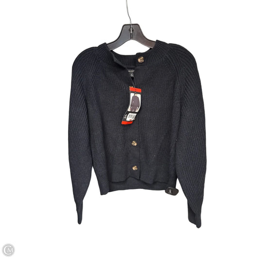 Sweater Cardigan By Banana Republic In Black, Size: M