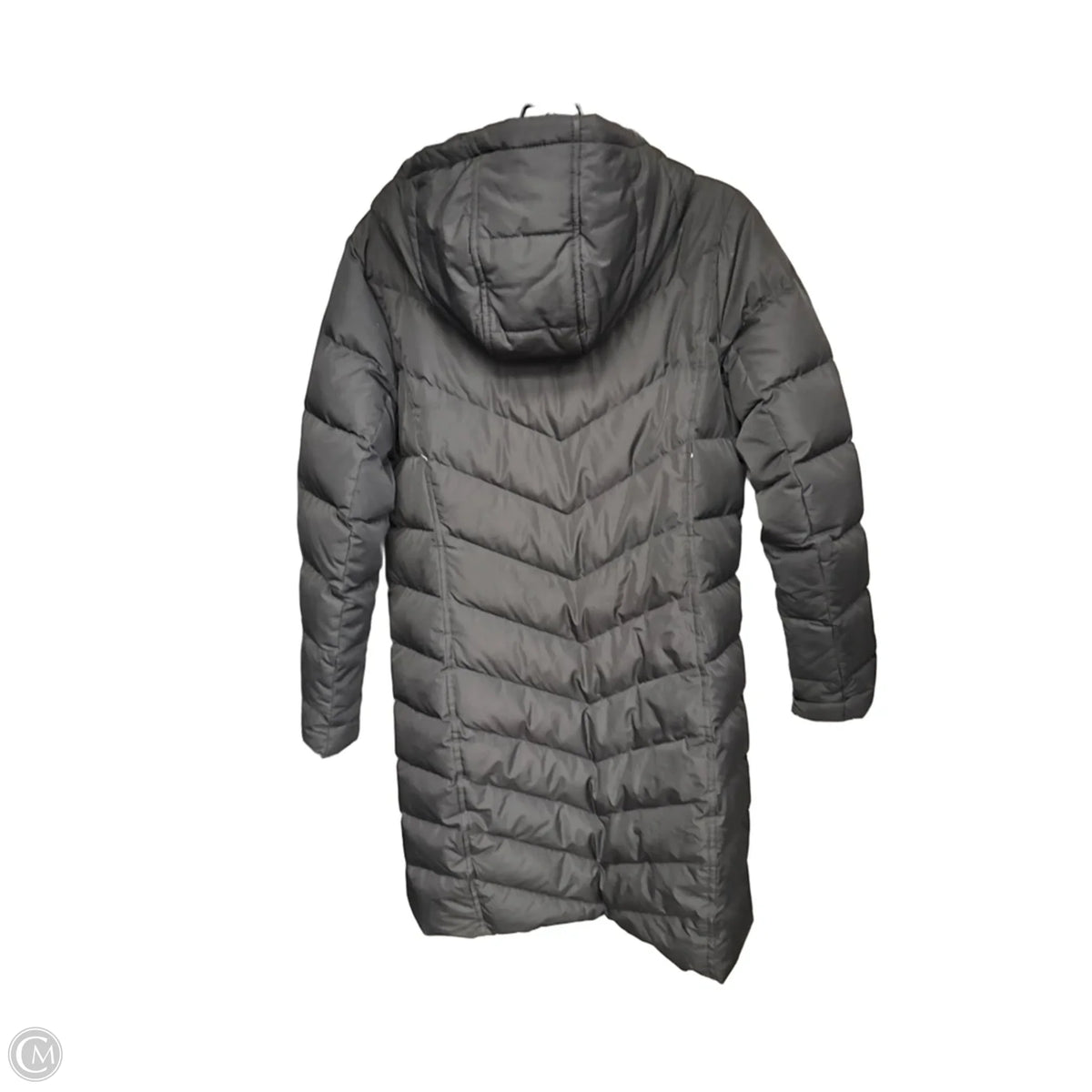 Coat Puffer & Quilted By Lands End In Black, Size: S