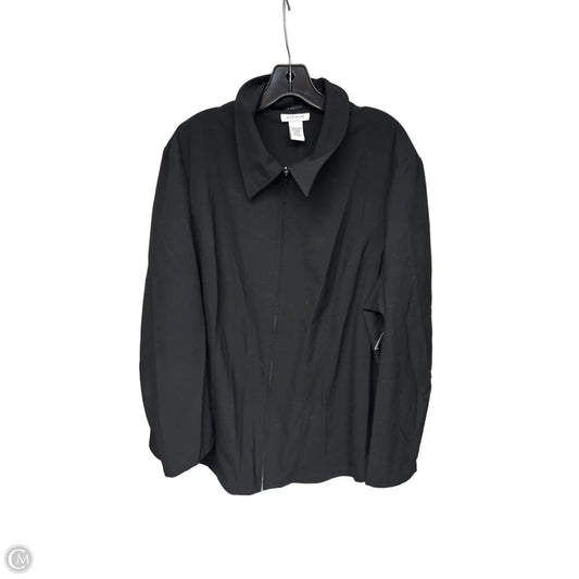 Jacket Other By Avenue In Black, Size: 22