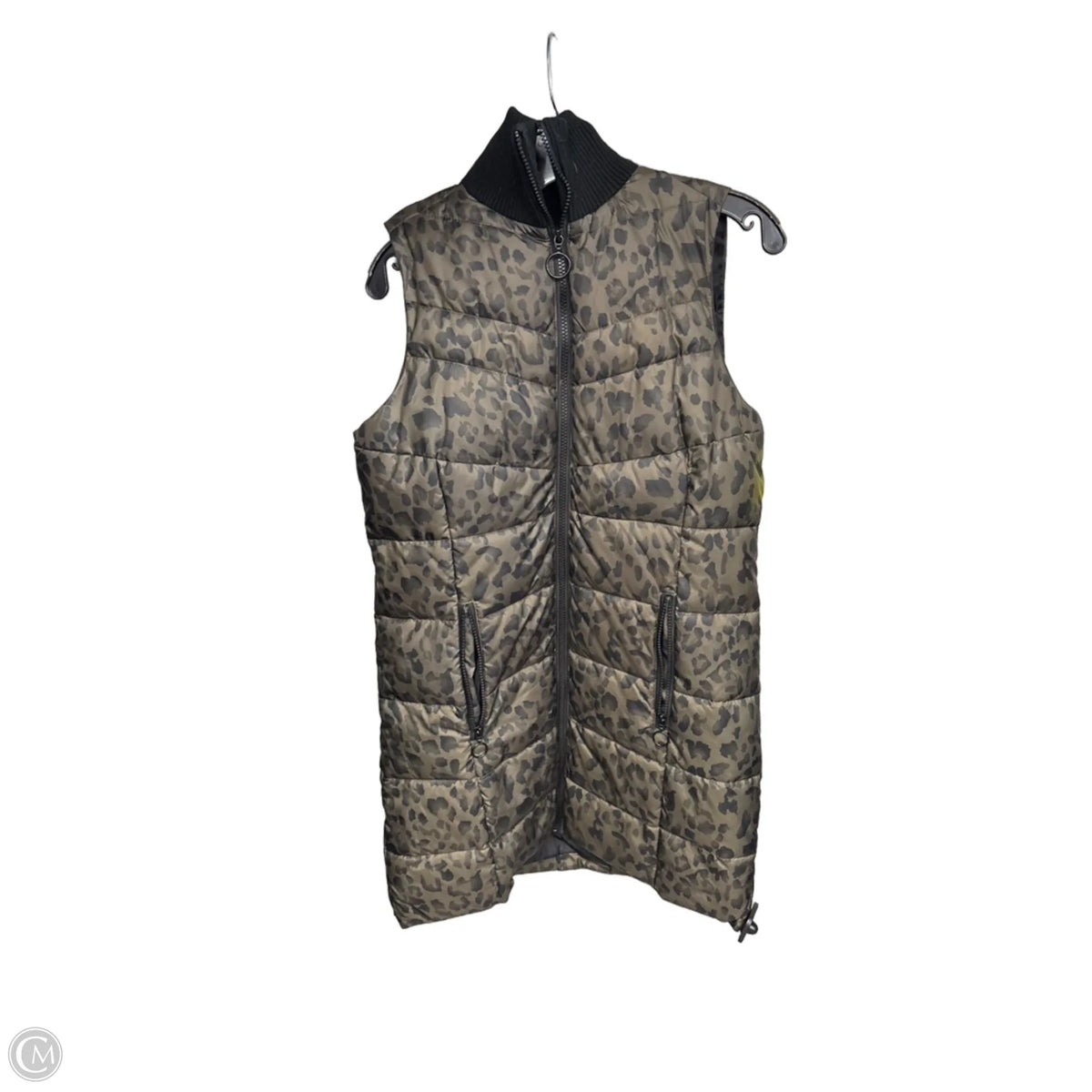 Jacket Puffer & Quilted By Peyton Jensen In Green, Size: M