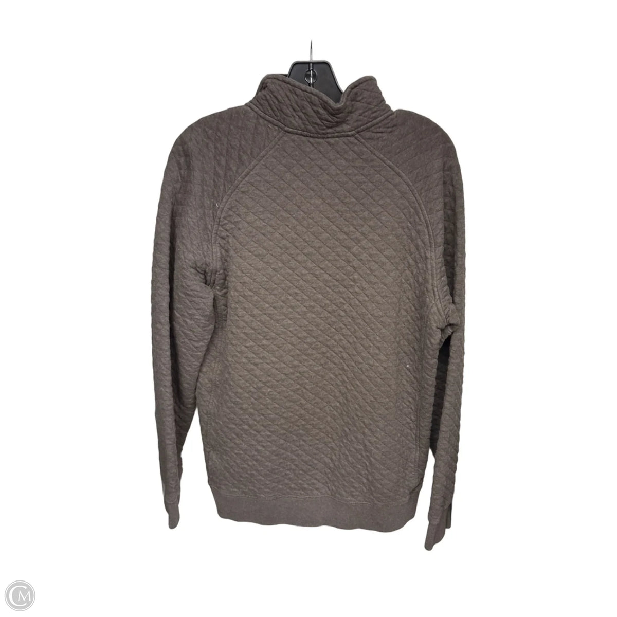 Sweatshirt Collar By L.l. Bean In Brown, Size: M