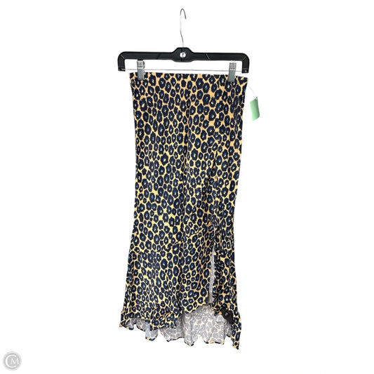 Skirt Maxi By Maeve In Blue & Cream, Size: Xsp