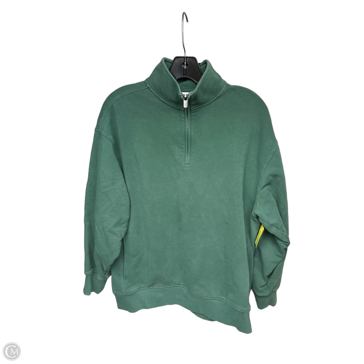Athletic Sweatshirt Crewneck By Athleta In Green, Size: S