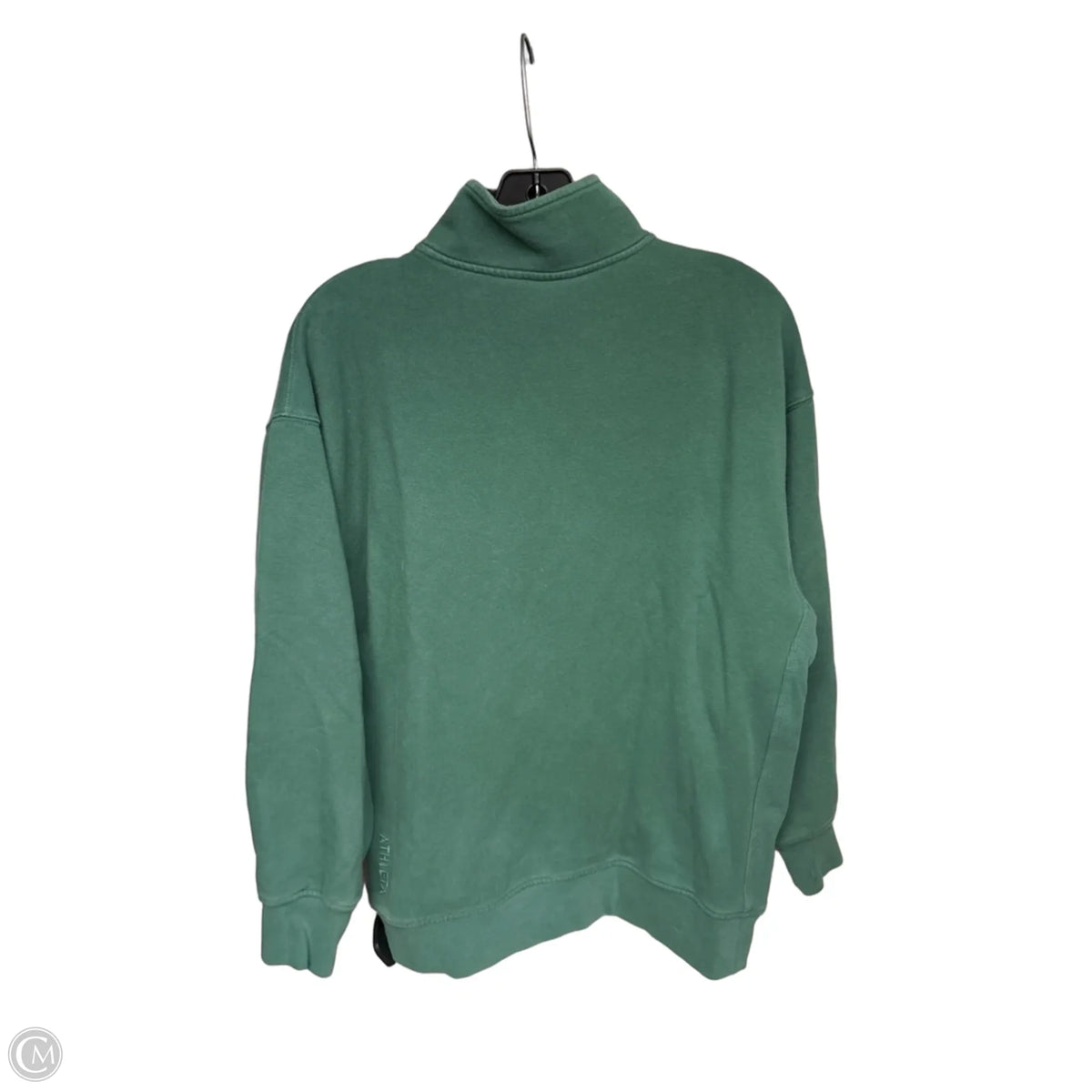 Athletic Sweatshirt Crewneck By Athleta In Green, Size: S