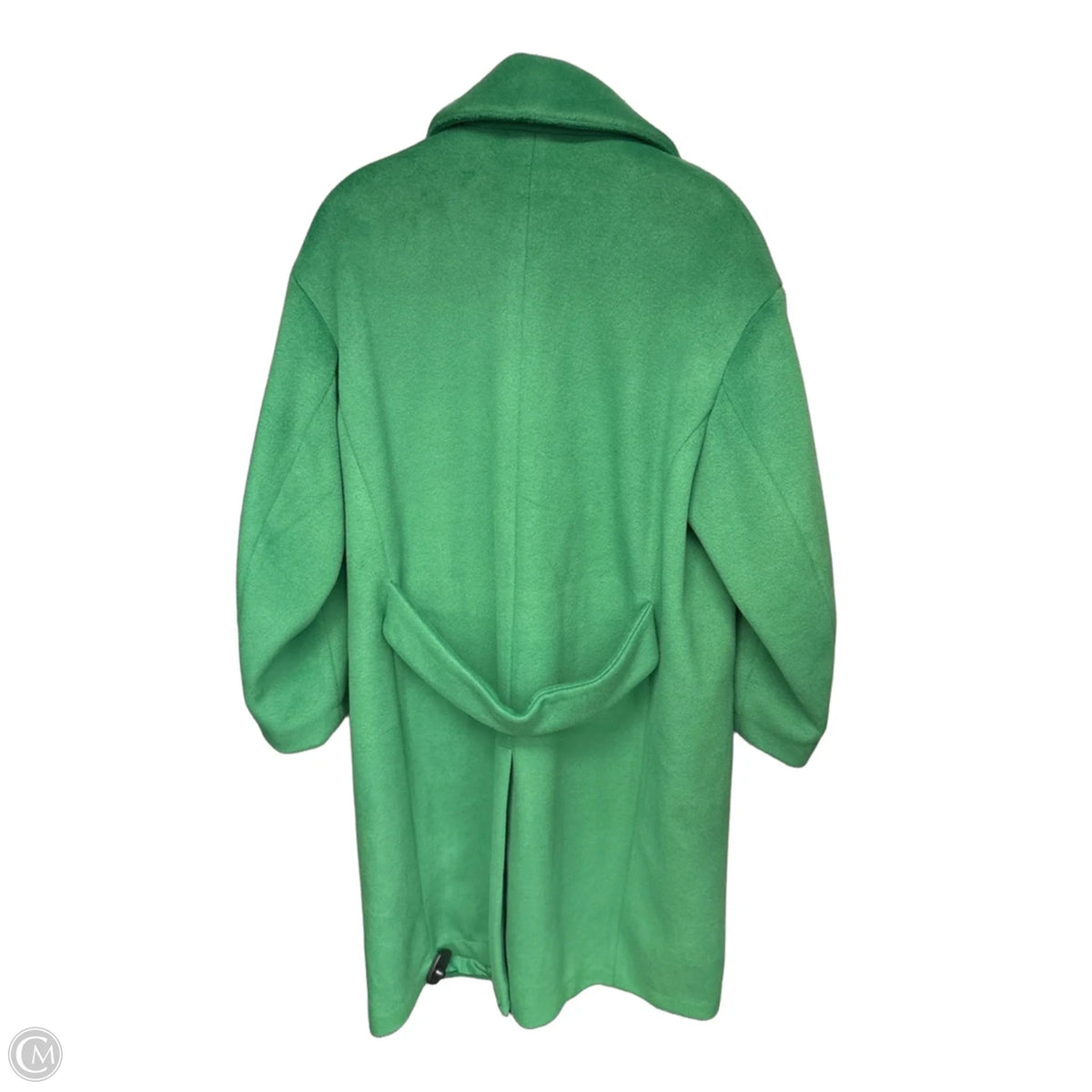 Coat Peacoat By H&m In Green, Size: M