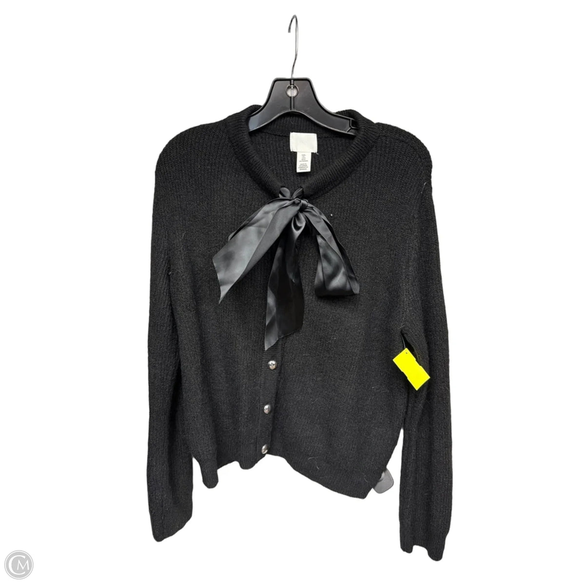 Sweater By H&m In Black, Size: L