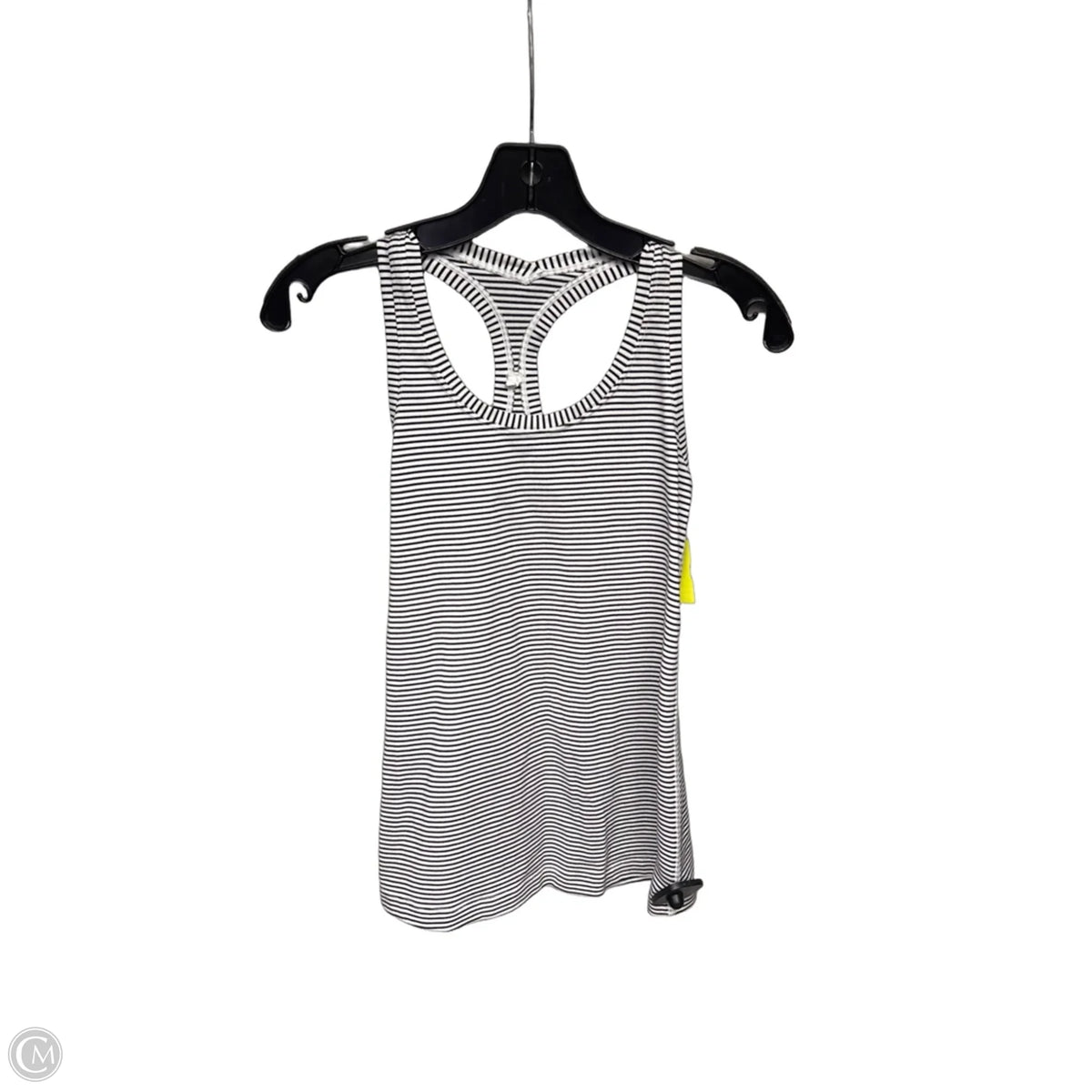 Athletic Tank Top By Lululemon In Striped Pattern, Size: 6