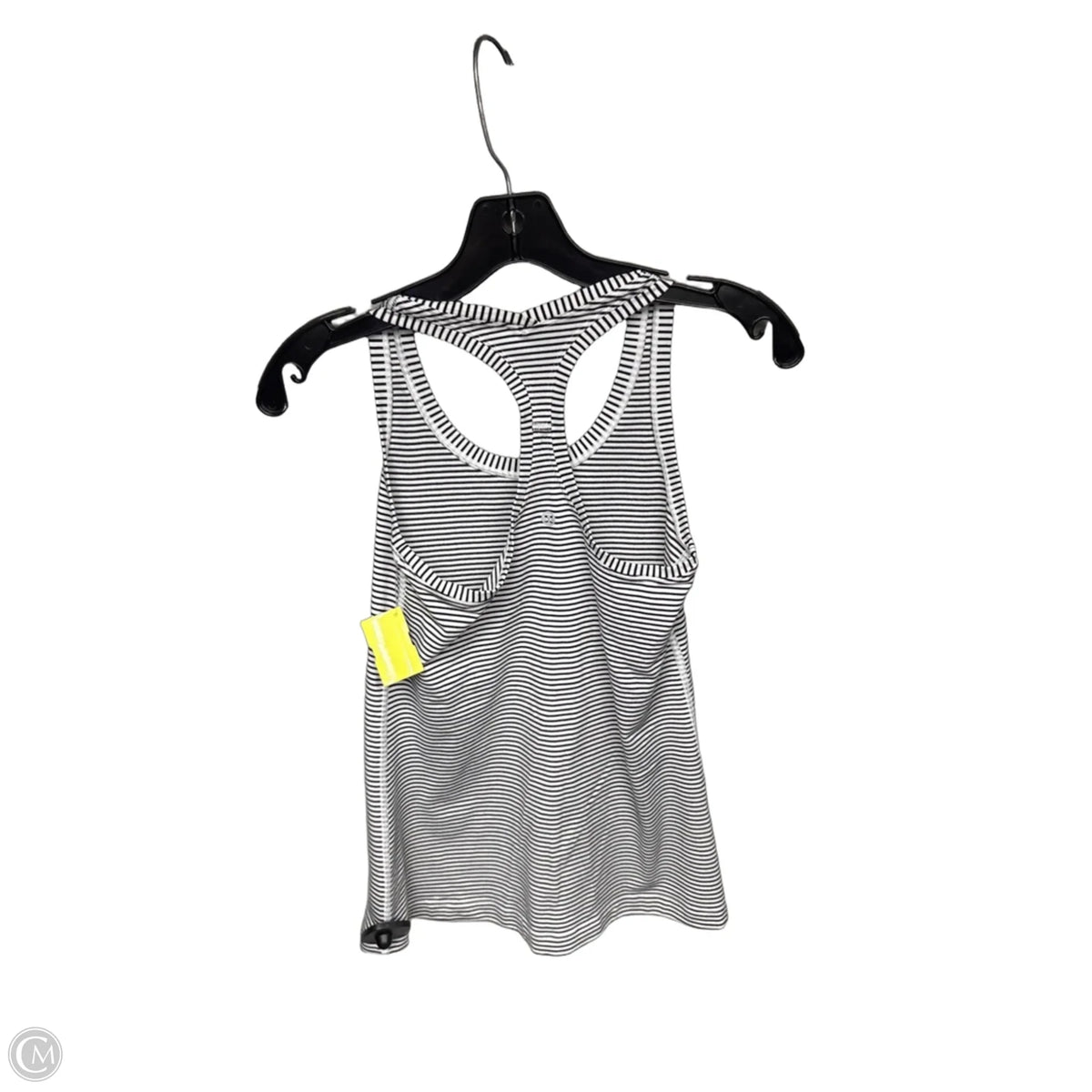Athletic Tank Top By Lululemon In Striped Pattern, Size: 6