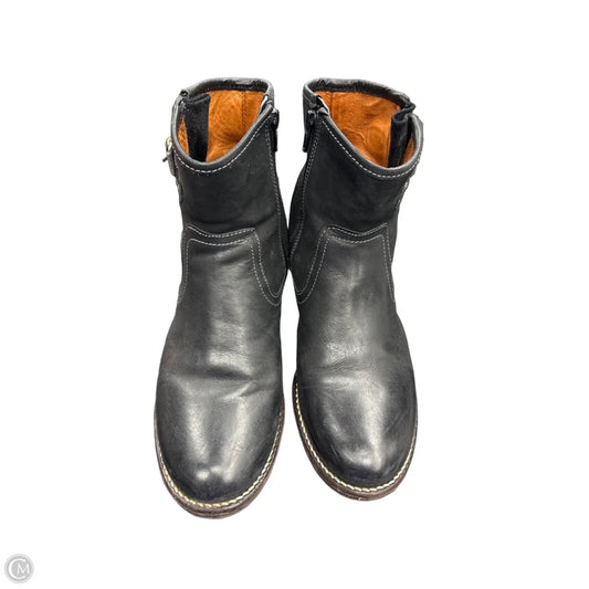 Boots Ankle Heels By Taos In Black, Size: 6