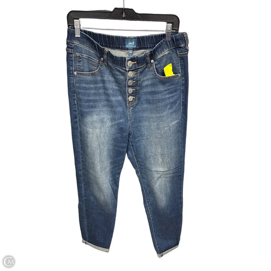 Jeans Skinny By Jag In Blue Denim, Size: 14