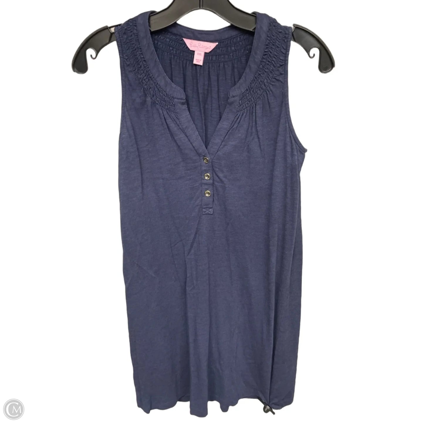 Dress Designer By Lilly Pulitzer In Navy, Size: Xxs
