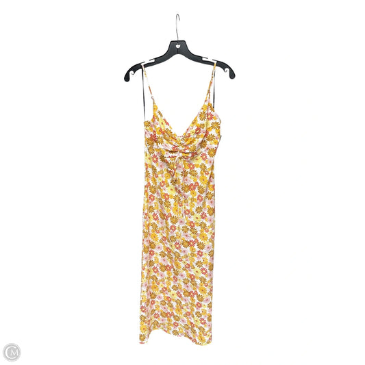 Dress Casual Maxi By Forever 21 In Yellow, Size: M