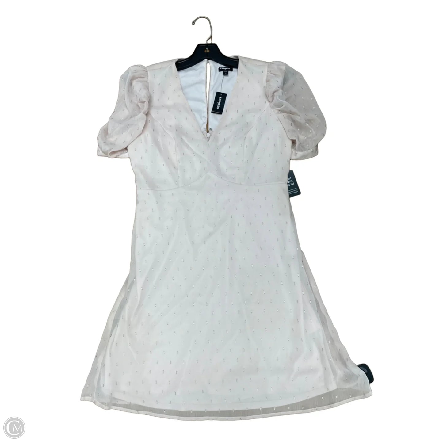 Dress Casual Short By Express In Pink, Size: M