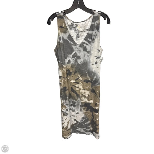 Dress Casual Maxi By Belle By Kim Gravel In Brown & Grey, Size: Mp