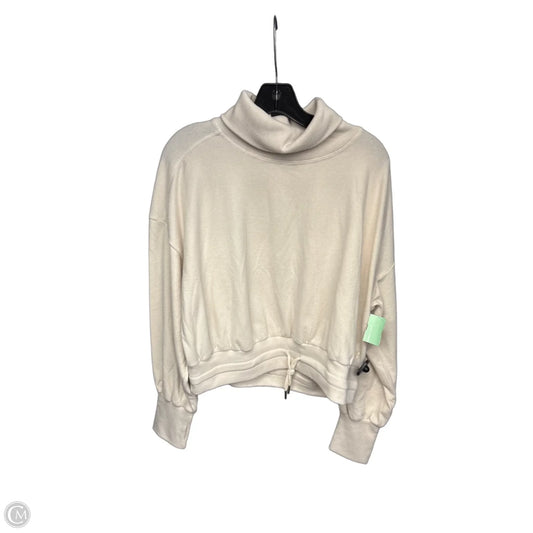 Athletic Sweatshirt Crewneck By Sweaty Betty In Cream, Size: Xl
