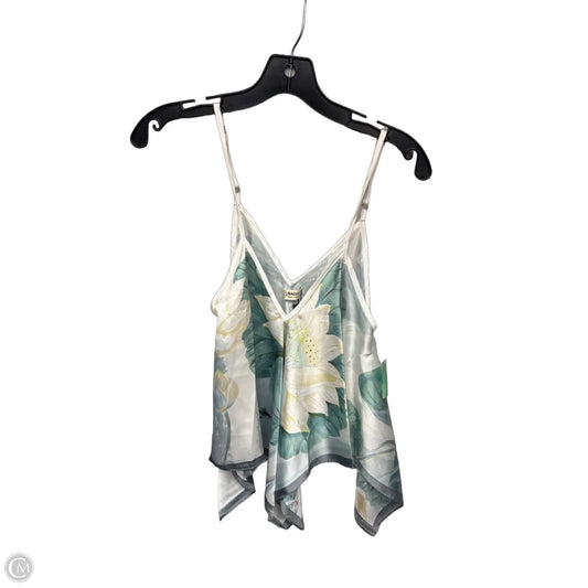 Top Sleeveless By Clothes Mentor In Floral Print, Size: S