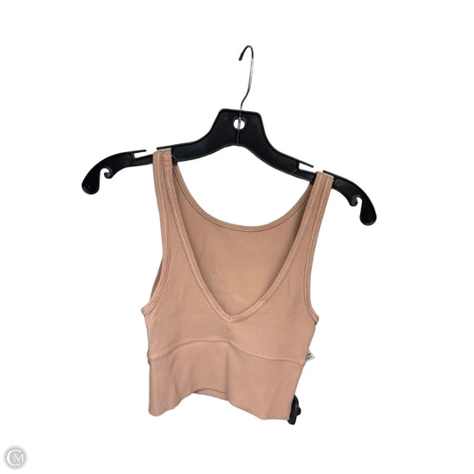 Athletic Tank Top By Lululemon In Brown, Size: S