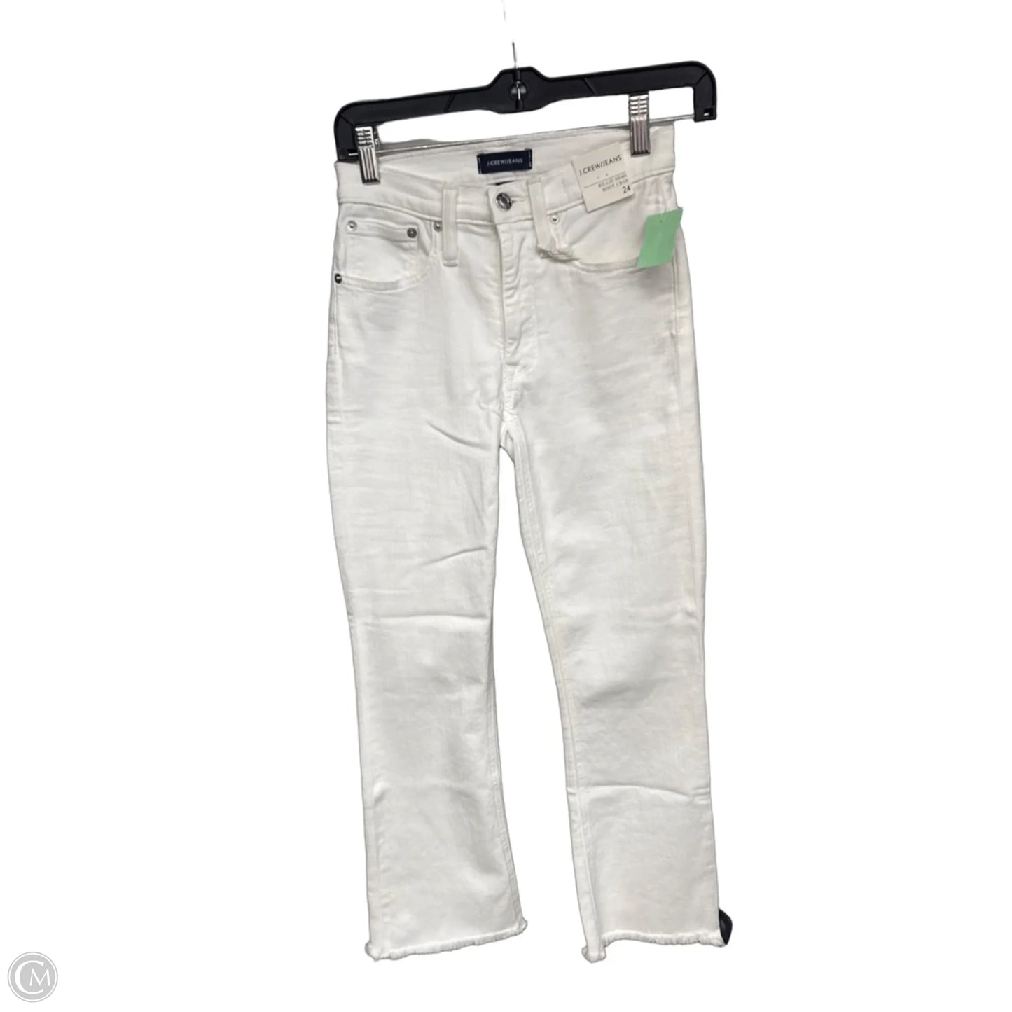 Jeans Boot Cut By J. Crew In White, Size: 0