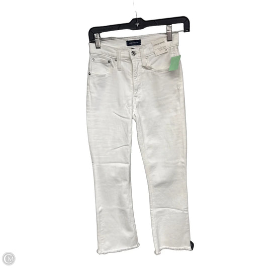 Jeans Boot Cut By J. Crew In White, Size: 0