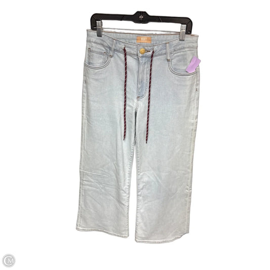 Jeans Wide Leg By Kut In Blue, Size: 4p