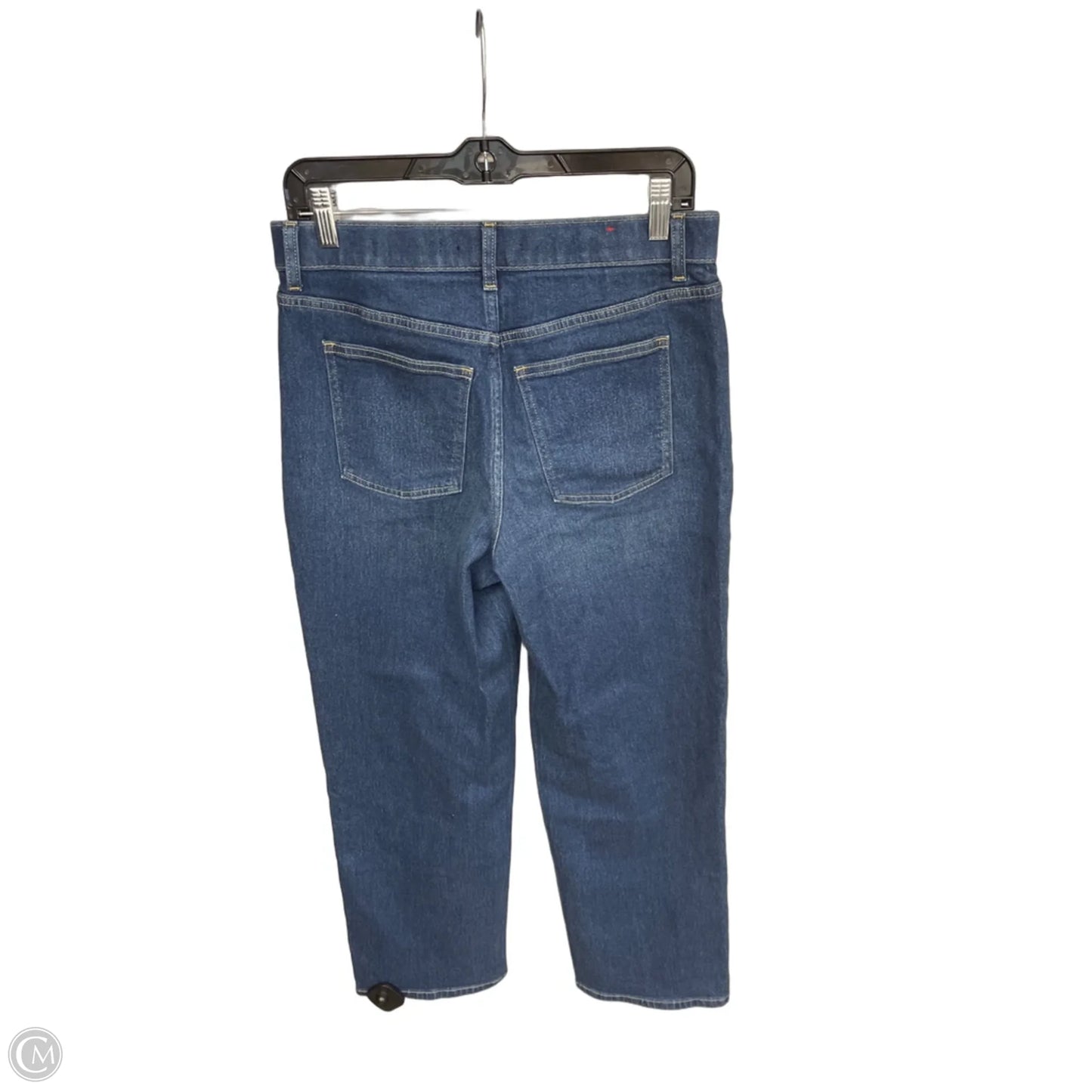 Jeans Straight By Spanx In Blue Denim, Size: M